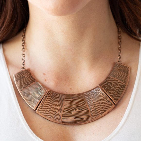 More Roar Copper Necklace